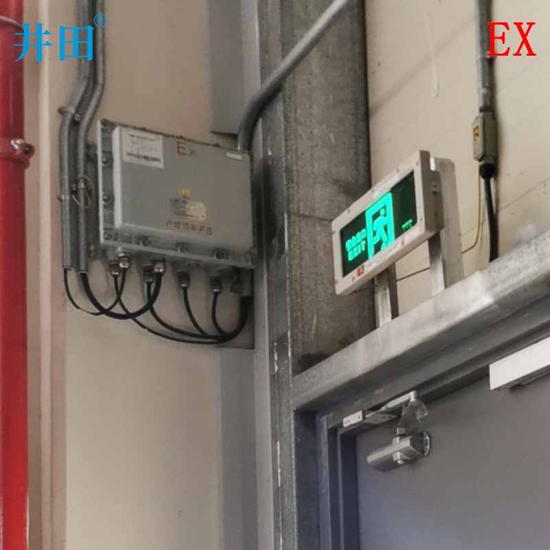 井田 CT6防爆门禁控制箱 BJX 安装展示
